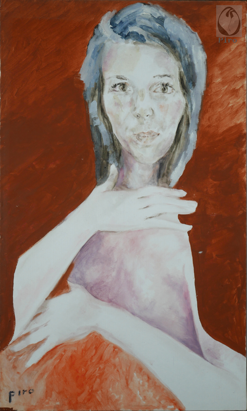 oil on canvas - olio su tela di Piro